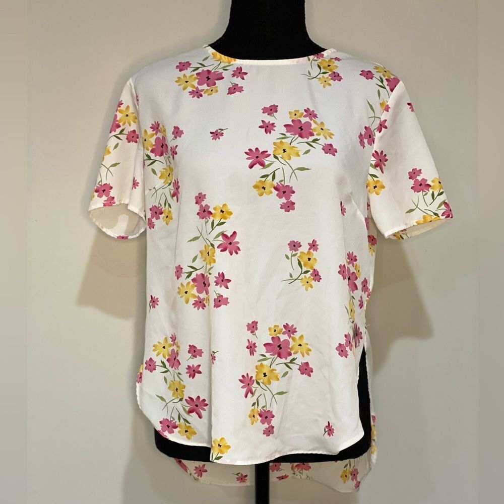 Hi-Low Forever 21 floral blouse